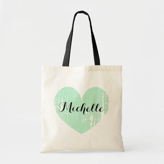 Sac à main personnalisé pour cadeau de mariage ave (Devant)