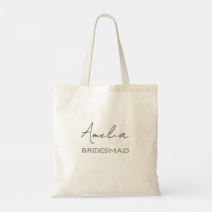 Sac à main personnalisé pour demoiselle d'honneur