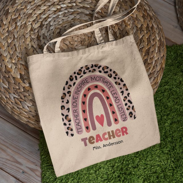 Sac à main personnalisé pour enseignant, sac fourr (Créateur téléchargé)