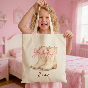Sac à main personnalisé pour filles avec bottes de