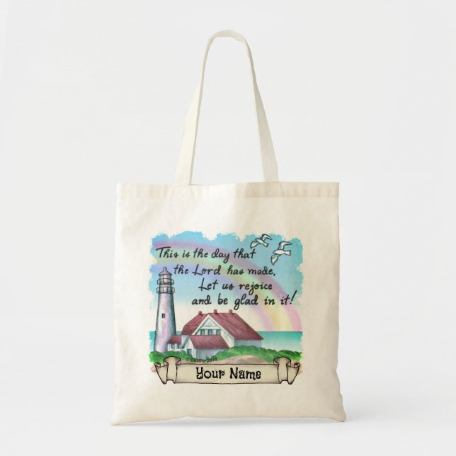 Sac à main phare de joie chrétienne (Devant)