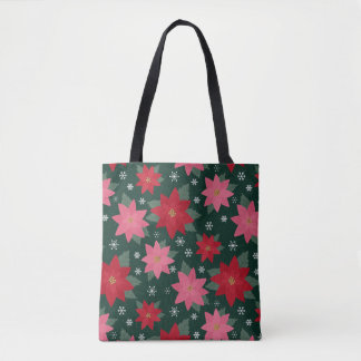 Sac à main Poinsettias de Noël Préparatoire Lumine