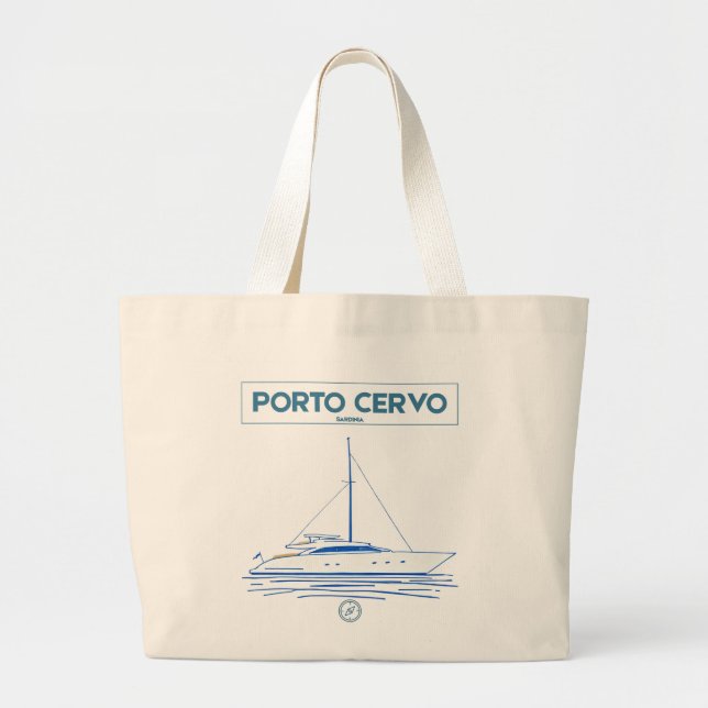 Sac à main Porto Cervo Sardaigne Yachting de luxe (Devant)