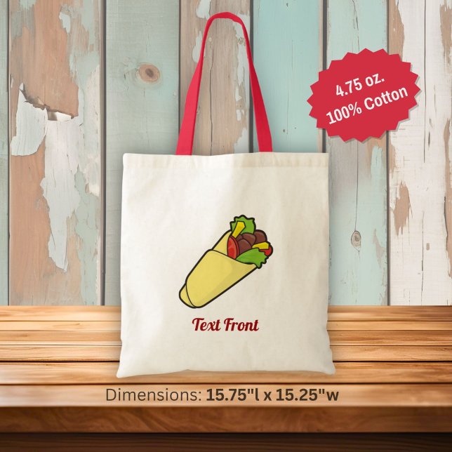 Sac à main pour emballage de sandwich tortilla (Créateur téléchargé)