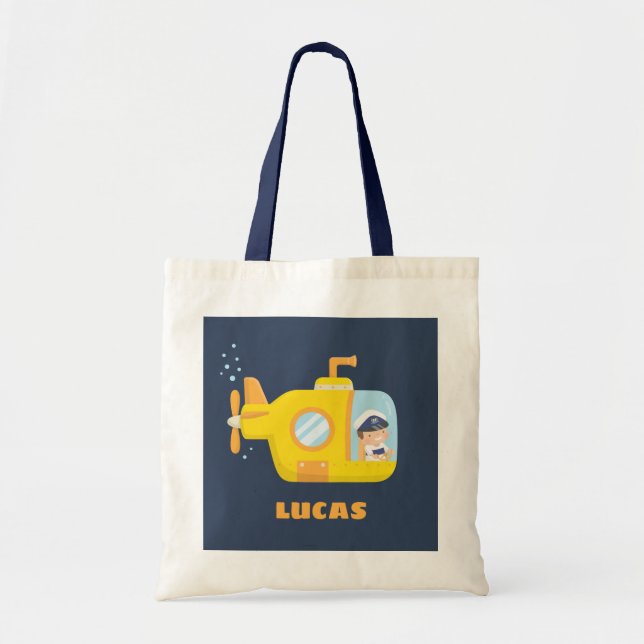 Sac à main pour enfants Captain Kids Yellow Submar (Devant)