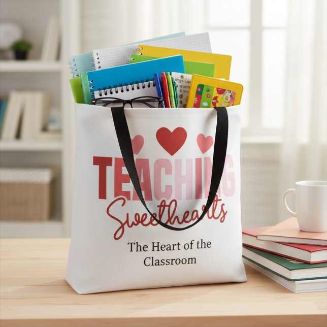 Sac à main pour enseignantes Saint-Valentin Teachi (Créateur téléchargé)