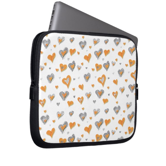 Sac à main pour ordinateur portable Pencil Art Hea (Devant droit)