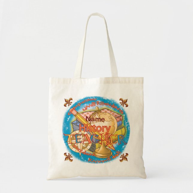 Sac à main pour professeur d'histoire (Devant)