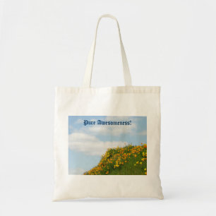 Sac à main Pure Awesomeness ! Fleurs de pavot bleu