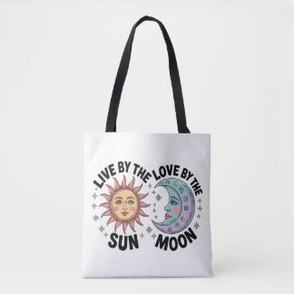 Sac à main rétro "Vivre par le Soleil, Aimer par l