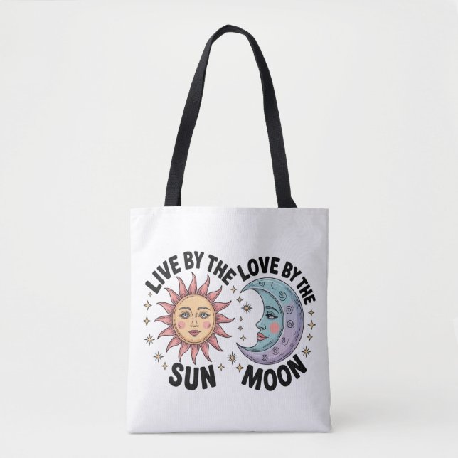 Sac à main rétro "Vivre par le Soleil, Aimer par l (Devant)
