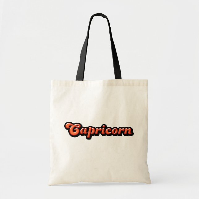 Sac à main rétro Zodiaque Capricorne (Devant)
