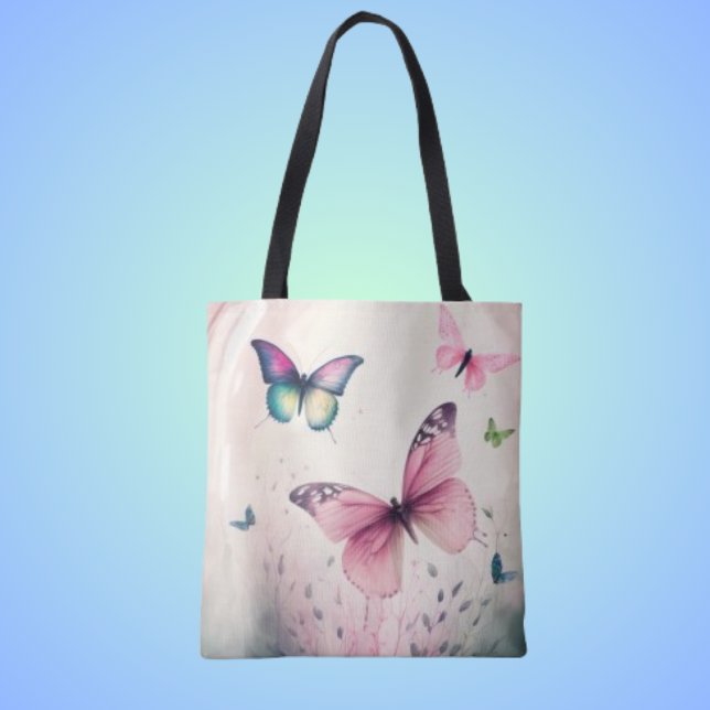 Sac à main rose papillon joie de printemps (Créateur téléchargé)