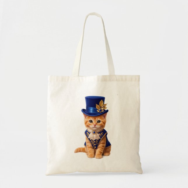 Sac à main Royal Blue Rose Kitten (Devant)