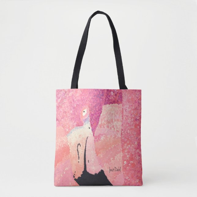 Sac à main Ruby le Flamant Rose (Devant)
