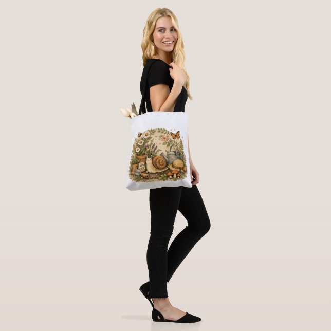 Sac à main rustique botanique escargot pour les am (Sur le modèle)