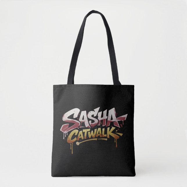 Sac à main Sasha Catwalk Y2K Graffiti (Devant)
