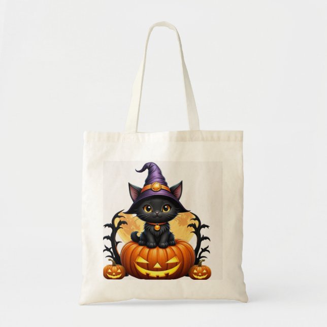 Sac à main sorcière de la saison effrayante – Hall (Devant)
