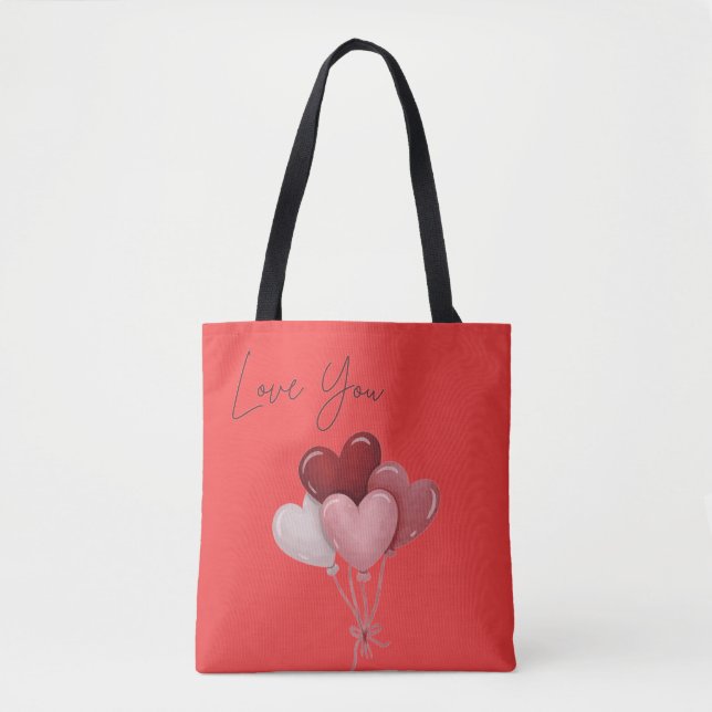 Sac à main spécial Saint-Valentin en forme de cœur (Devant)
