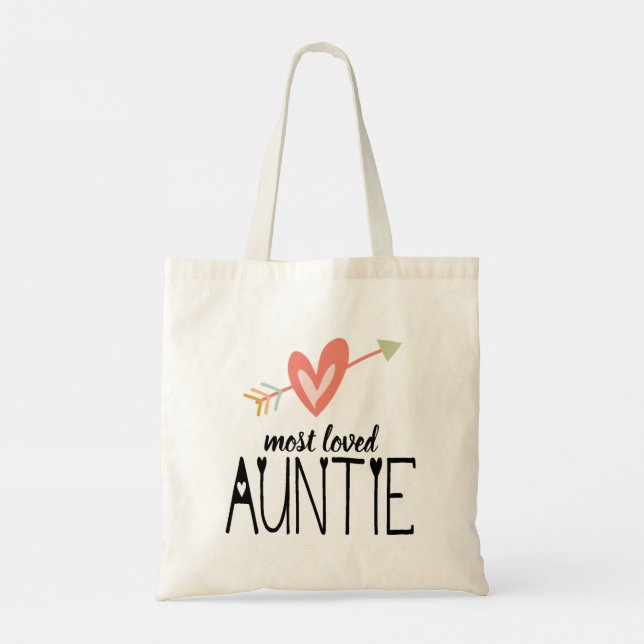 Sac à main Tante la plus aimée (Dos)
