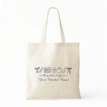Sac à main Teacher Life | Cadeau mignon pour ensei