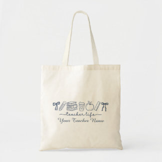 Sac à main Teacher Life | Cadeau mignon pour ensei