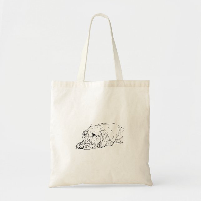 Sac à main Teckel à poil dur (Devant)