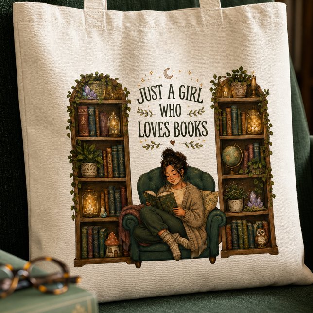 Sac à main tout confort « Juste une fille qui aime (Créateur téléchargé)