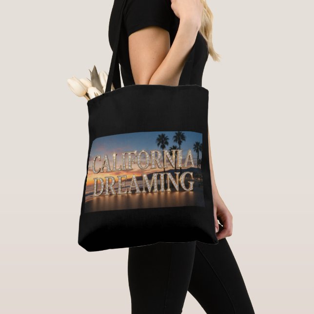 Sac à main tout imprimé California Dreaming (De près)