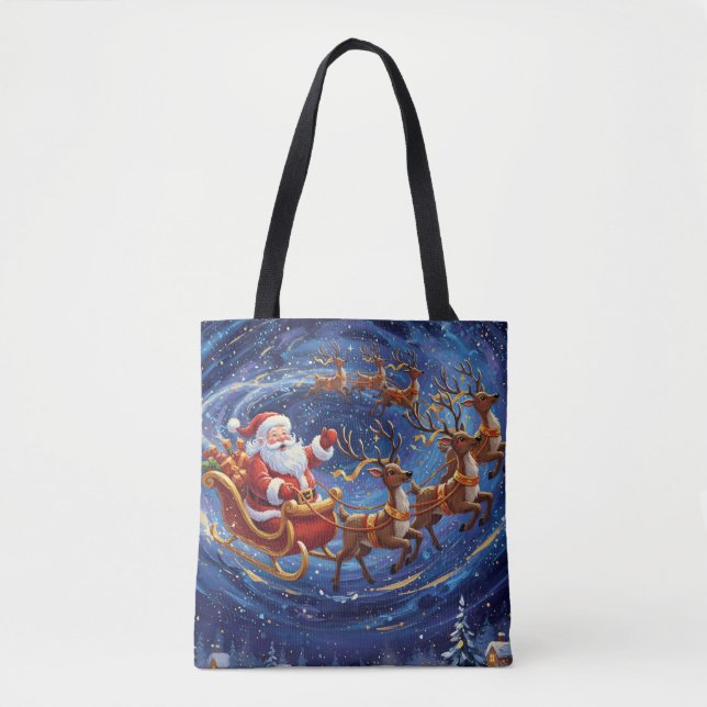 Sac à main traîneau du Père Noël (Devant)