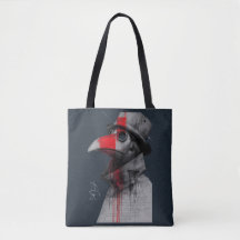Sac à main Trash Polka de médecin de la peste goth