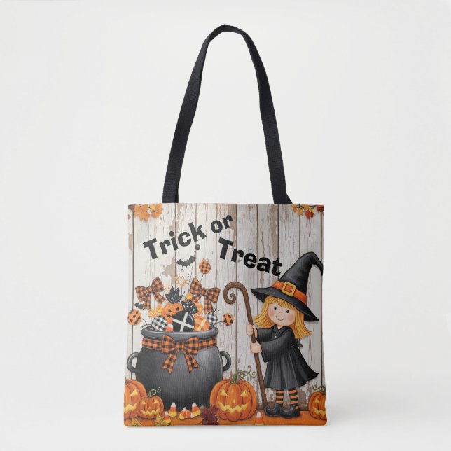 Sac à main 'Trick or Treat' de la Petite Sorcière  (Devant)