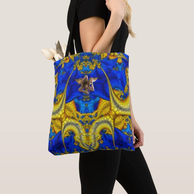 Sac à main Trinacria Medusa sicilienne (De près)