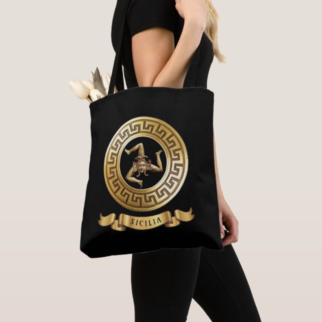 Sac à main Trinacria sicilien (De près)
