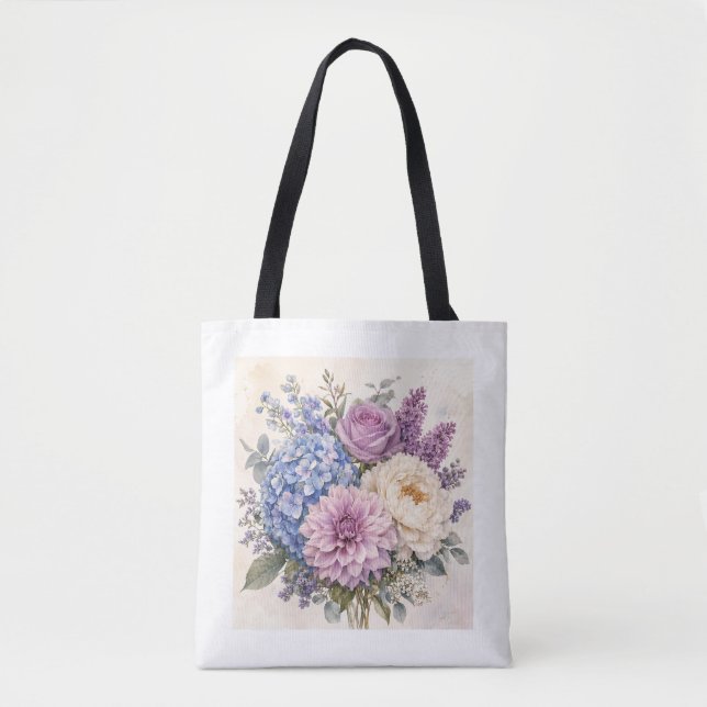 Sac à main vintage motif tapis persan (Devant)