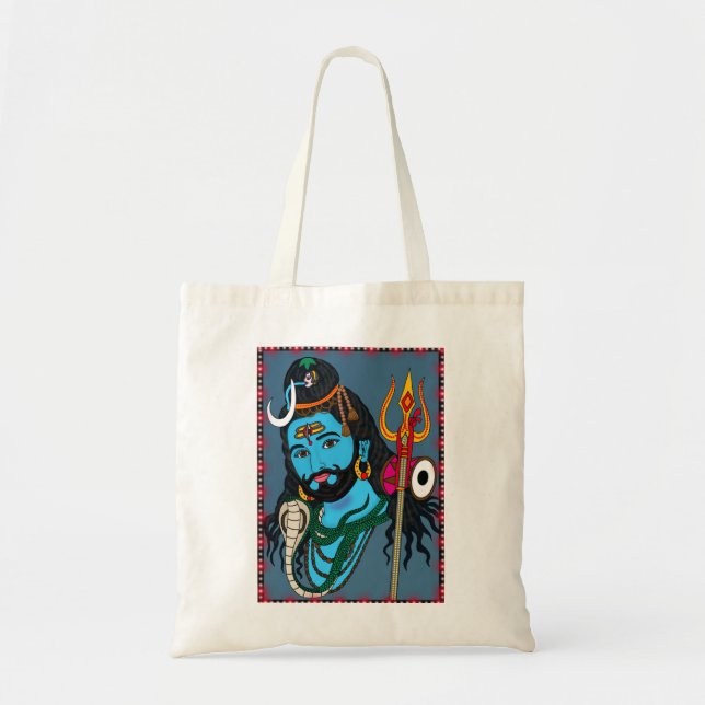 Sac à main visage de Shiva (Devant)