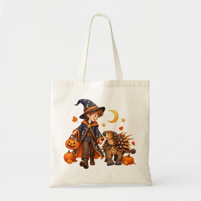 Sac à main Wizard & Spicomellus Halloween Trick-or (Devant)