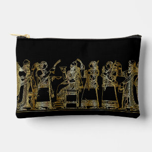 Sac à Maquillage Antique Banquet Assyrien Doré