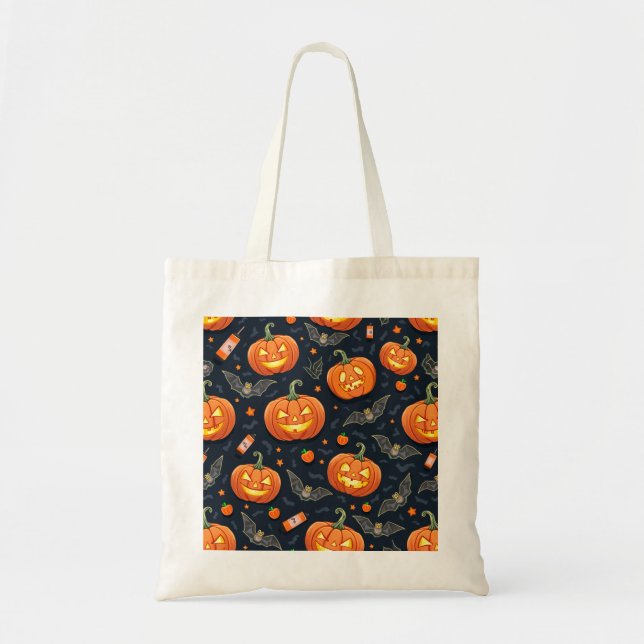 Sac à pochette Halloween (Devant)