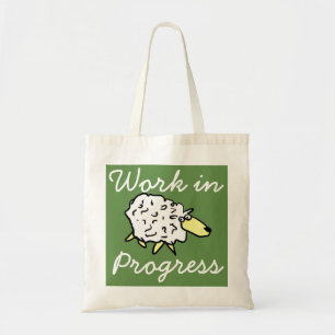 Sac à projet de dessin animé de mouton "Travail en