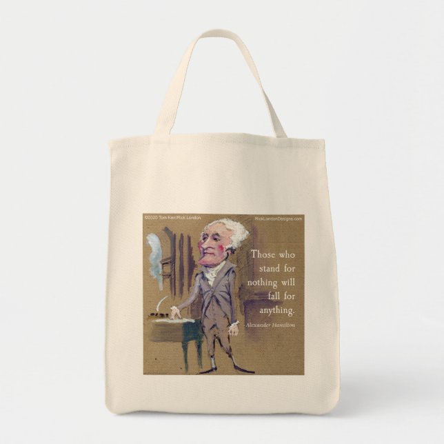 Sac à provisions Alexander Hamilton (Écoamical) (Devant)