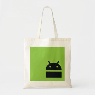Sac à provisions androïde du marché - logo