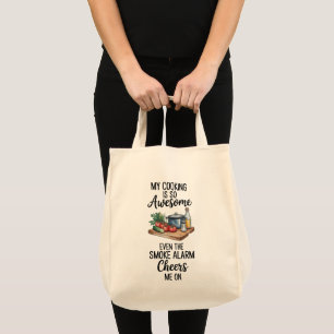 Sac à provisions avec citation drôle
