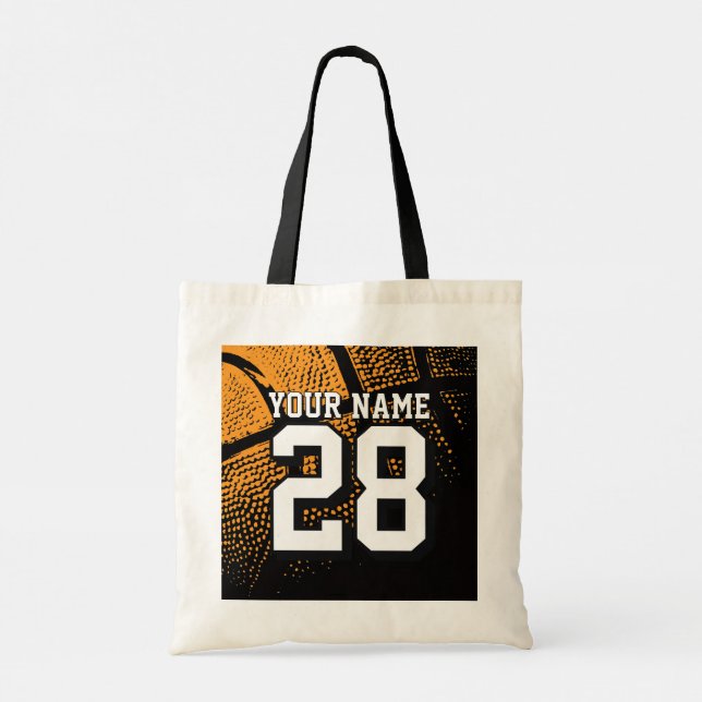Sac à provisions de basket athlétique pour les fan (Dos)