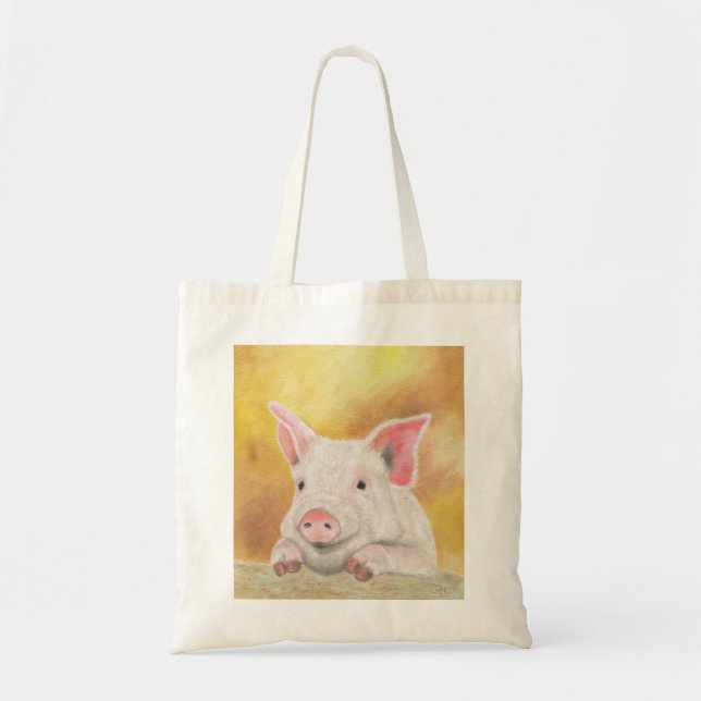 Sac à provisions de porcelet (Devant)