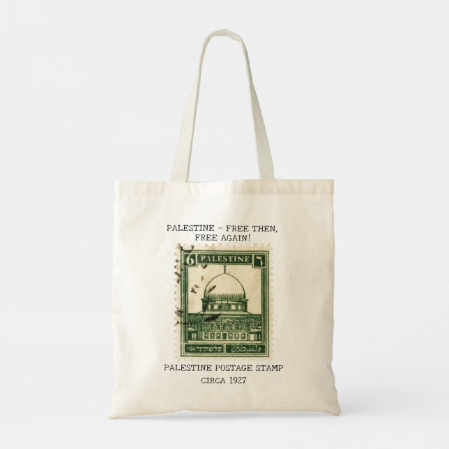 Sac à provisions Free Palestine | Timbre Palestine (Dos)