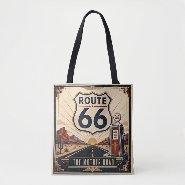 Sac à souvenirs classique pour road trip dans le S (Devant)