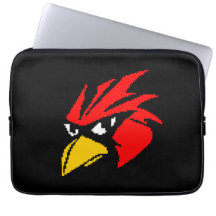 Sac à tiroirs mignon pixte à la face de l'oiseau m