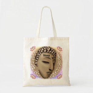 Sac à Tote Bouddha de la Paix Sépia