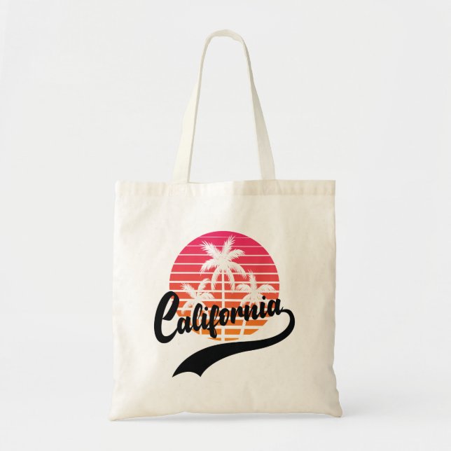 Sac à Tote California Retro Sunset (Devant)